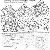 Coloring National Pages Geyser Parks Park Education Yosemite Celebrate 300px 58kb sketch template
