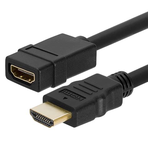 cmple hdmi extension cable male  female support     resolution hdmi cable extender