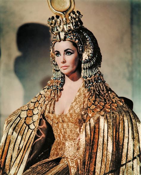 Dressing Up As Cleopatra Elizabeth Taylor 1963