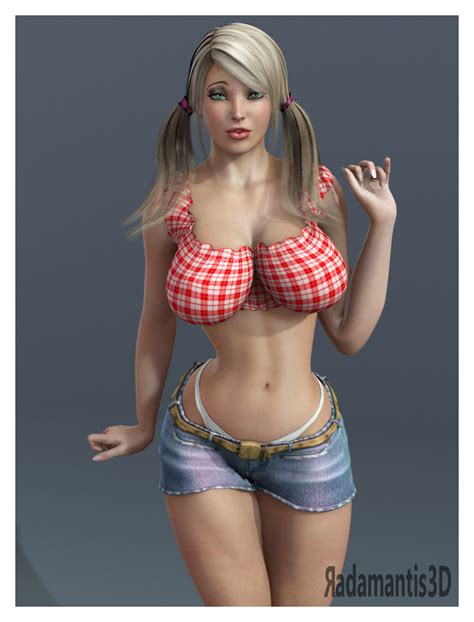 Julia My Pinup Girl By Radamantis3d On Deviantart