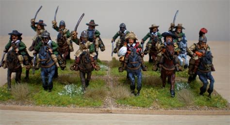 analogue hobbies  kentg mm english civil war cavalry  points
