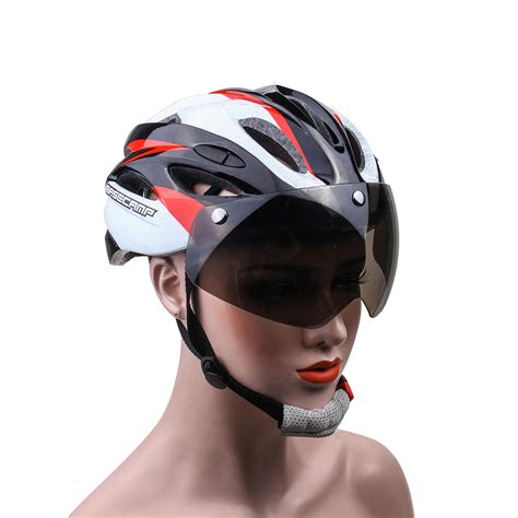 basecamp goggles visor bicycle helmet road cycling mountain bike