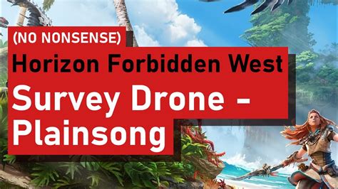 horizon forbidden west survey drone plainsong quick guide youtube