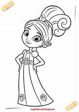 Coloring Nella Princess Knight Colouring Pages sketch template