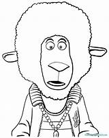 Sing Coloring Pages Eddie Movie Noodleman Animation Sheep Top Print Kids Printable Color Getcolorings Creative Book Drawing Albanysinsanity sketch template