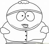 Cartman South Park Coloring Eric Pages Printable Color Coloringpages101 Print Online sketch template