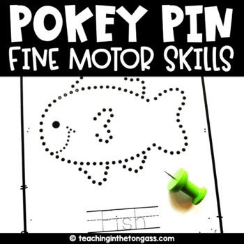 push pin art pokey pin activities fine motor skill activities tpt