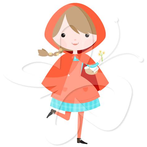 red riding hood clipart clipartsco