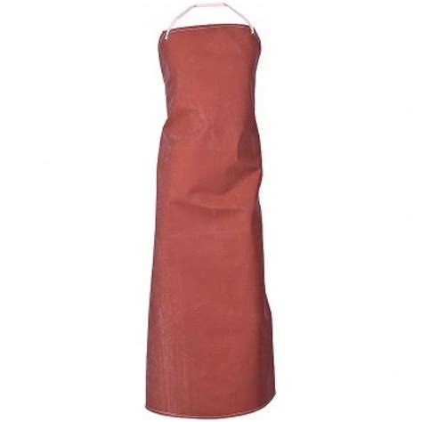 buy heavyweight red rubber apron longworth ltd