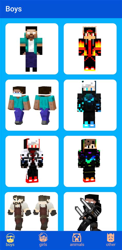 skins  minecraft  android