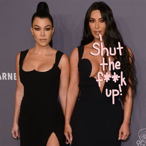 kim kardashian calls sister kourtney a f king fake humanitarian hoe