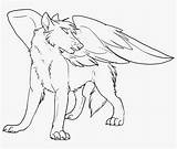Anime Para Lobos Dibujar Wings Imagenes Wolves Coloring Pages Seekpng sketch template