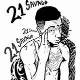 Coloring Pages Rapper 21 Rappers Savage Savag Drake Printable Vuitton Louis Clipart Getdrawings Drawing Color Getcolorings Print Redbubble Posters Silhouette sketch template