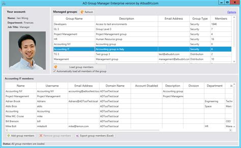 ad group manager active directory group management tool