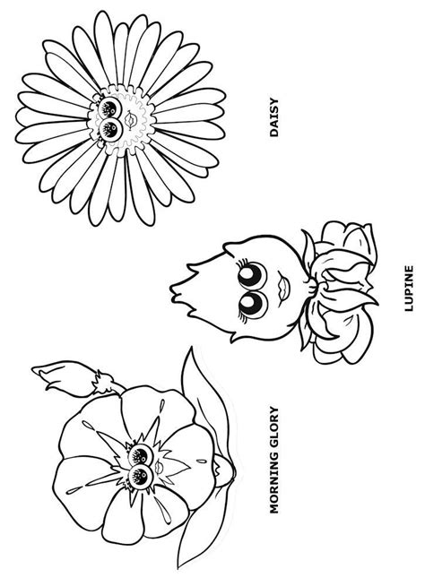 daisy flower garden journey coloring pages clip art
