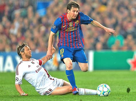 Lionel Messi Set New Record As Ac Milan Pay The Penalties In Barcelona