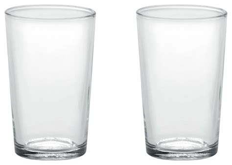 duralex unie tempered glass 19 75 ounce tumbler set of 6