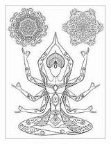 Coloring Pages Chakra Mandala Yoga Mandalas Meditation Book Adult Poses Adults Printable Choose Board Getdrawings Para Colorear Getcolorings sketch template