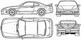S15 Silvia S14 240sx Blueprint Gt300 Blueprintbox sketch template