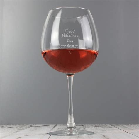 Giant Wine Glass Personalised Find Me A T