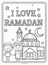 Ramadan Coloring Kids Pages Islamic Activity Colouring Activities Worksheet Printable Pdf Eid Worksheets Islam Muslim Children Book Crafts Gambar Family sketch template