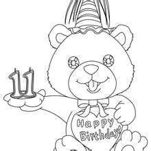birthday candle  years coloring pages hellokidscom
