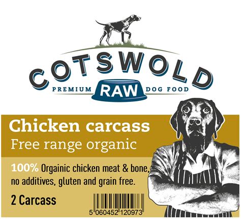cotswold raw chicken carcass  natural canine