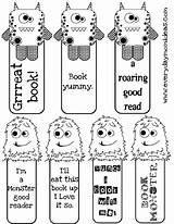 Bookmarks Printable Bookmark Kids Color Coloring Make Own Printables Pages Template Book Templates Animal Marks Craft Boys Reading Monster Crafts sketch template