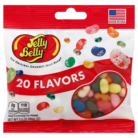 jelly belly  flavors jelly beans grab  bag shop candy