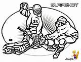 Hockey Coloring Pages Kids Printable Sports Players Sheets Ice Player Playing Print Color Boys Coloringhome Rink Trick Hat Winter Printables sketch template