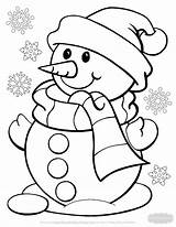 Coloring Pages Christmas Snowman Kids Printable Sheets Colouring Color Baby Word Party Print Colorings Getcolorings Choose Board sketch template