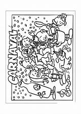 Carnaval Dieren Vieren Coloriages sketch template