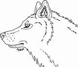 Wolf Head Lineart Line Drawing Use Getdrawings Deviantart sketch template