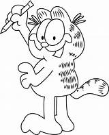 Garfield Coloringpages101 sketch template