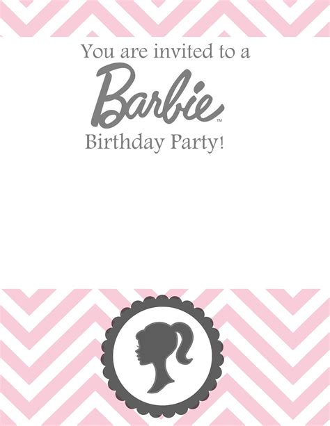 sew darn cute barbie birthday free template
