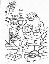 Christmas Coloring Pages Merry Printable Kids Library Clipart Santa sketch template