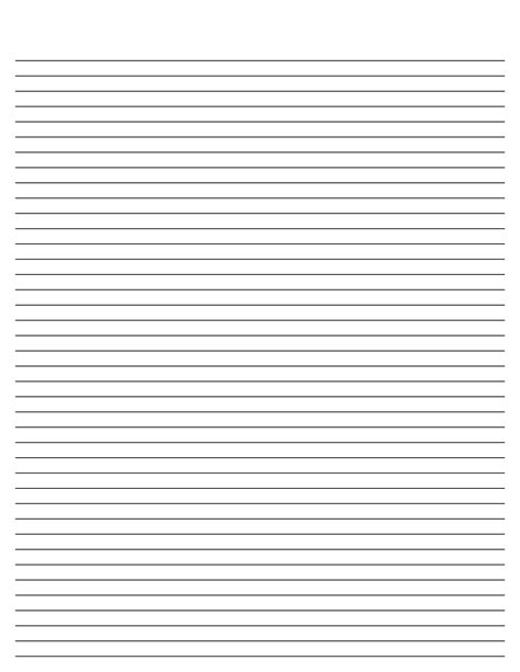 lined writing paper  printable
