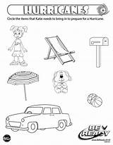 Coloring Hurricanes Activity Sheet Kids sketch template