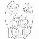 Wild Kratts Coloring Pages Printable Drawing Kratt Brothers Getdrawings Getcolorings Chris Color Print sketch template