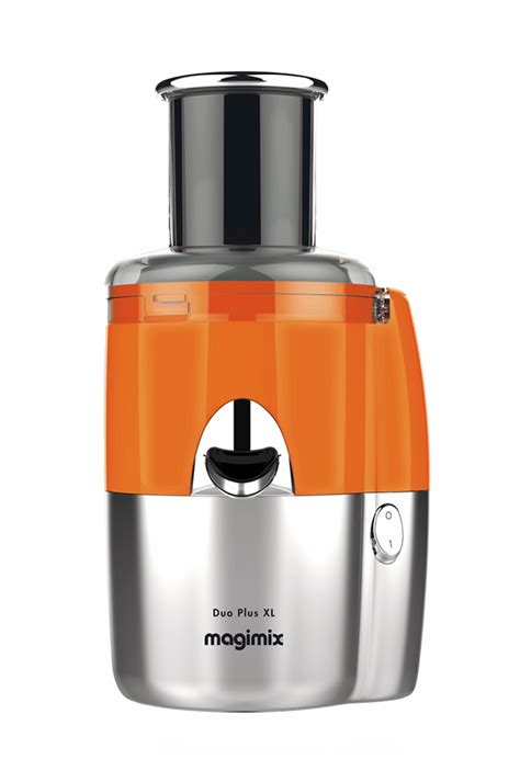 centrifugeuse magimix  duo xl orange  darty