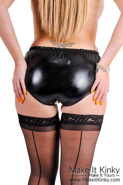 Rubber Panties Latex Underwear Lingerie Clothing Ebay