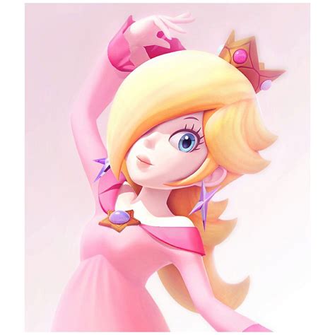 Princess Rosalina Princess Peach Palette Swap Super Mario Art