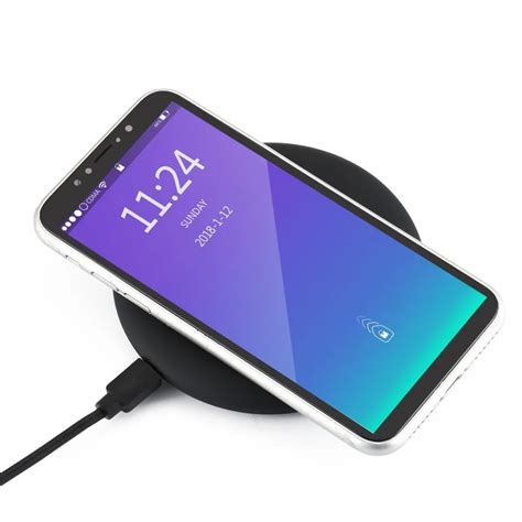mini portable wireless charger  samsung galaxy    universal phone charger ultra thin