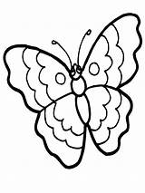 Butterfly Kids Coloring Pages Butterflies Printable Collection Girls Tangled Print sketch template