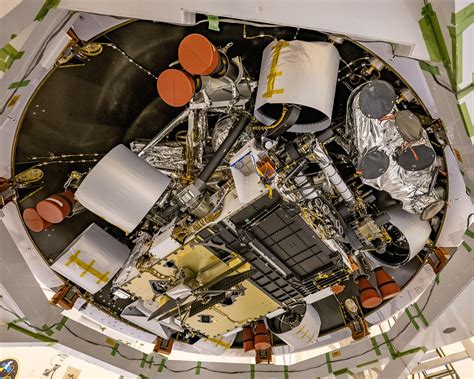 nasas perseverance rover spacecraft put  launch configuration