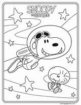 Snoopy Peanuts Outer sketch template