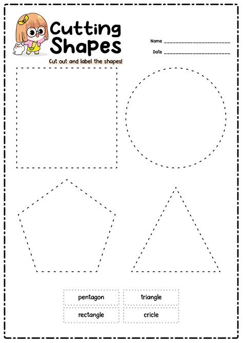 cut  worksheets  kindergarten