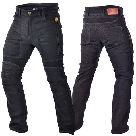 trilobite herren motorrad hose jeans parado slim fit schwarz textil hosen herrenbekleidung