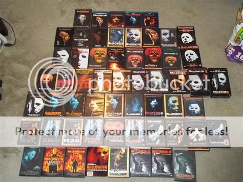 halloween dvd collection michael myersnet