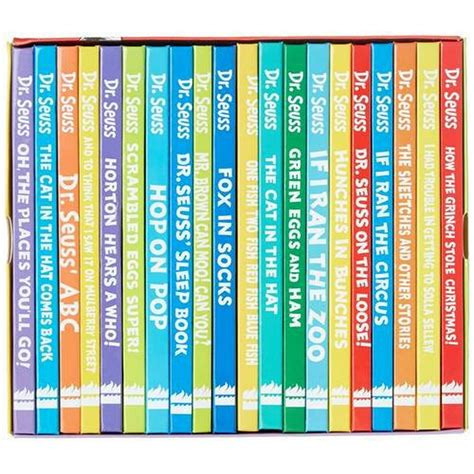 wonderful world  dr seuss  reading books collection gift box